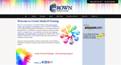 Desktop Screenshot of crownmediacorp.com
